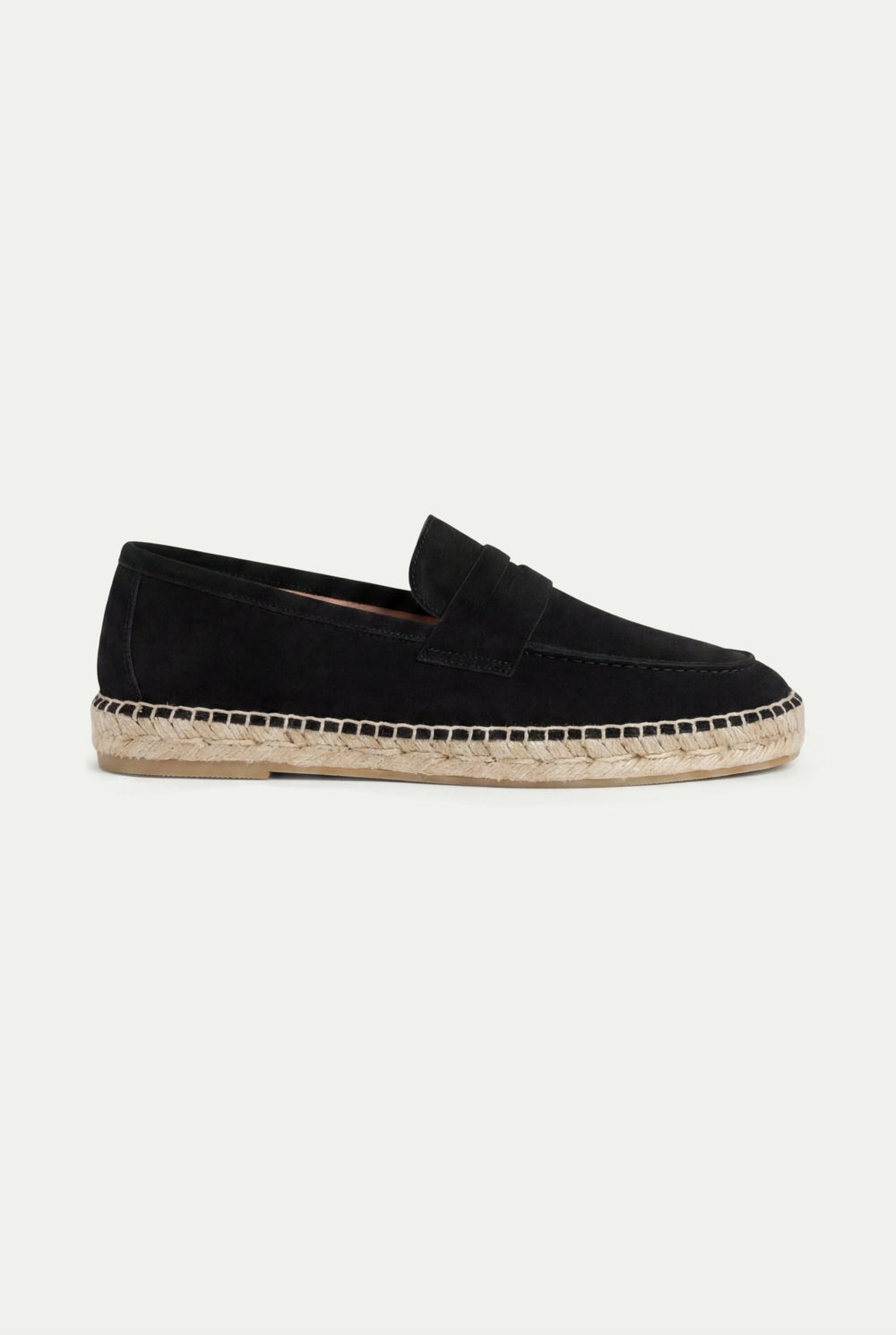 Santino Capri Suede Loafer - schwarz