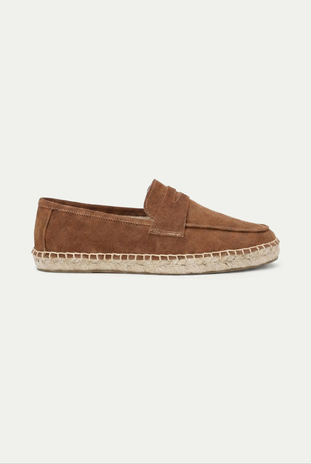 Santino Capri Suede Loafer - Tan