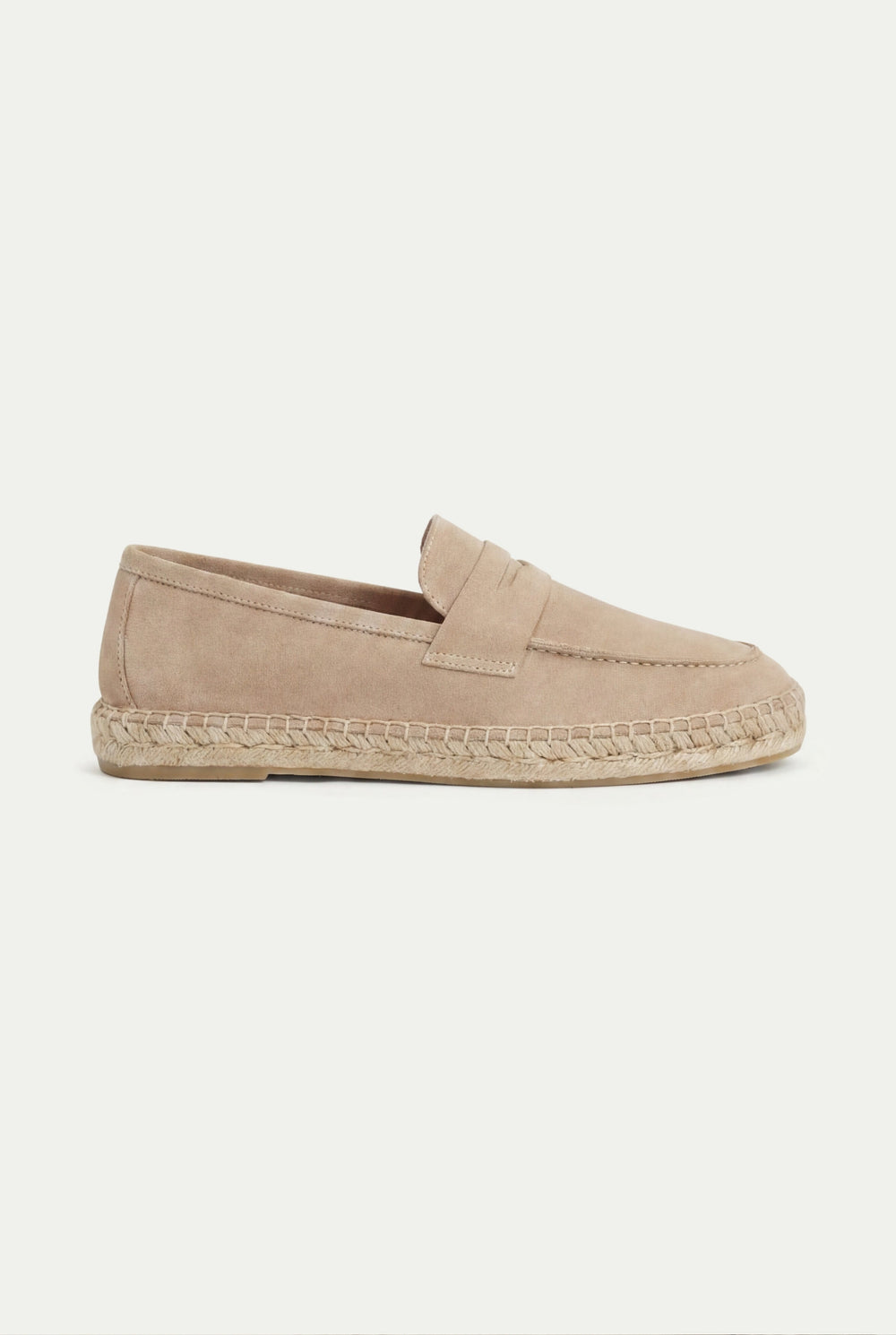 Santino Capri Suede Loafer - Beige