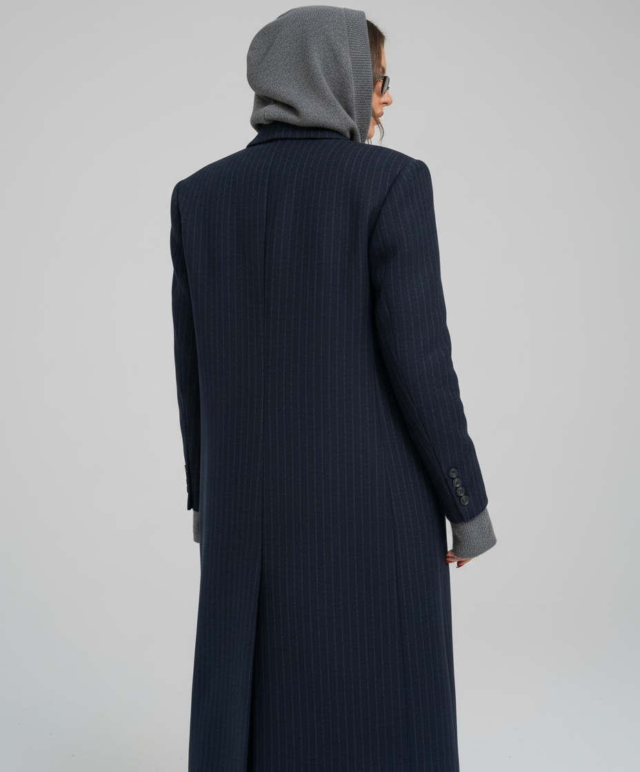 Lugano Pinstripe Mantel