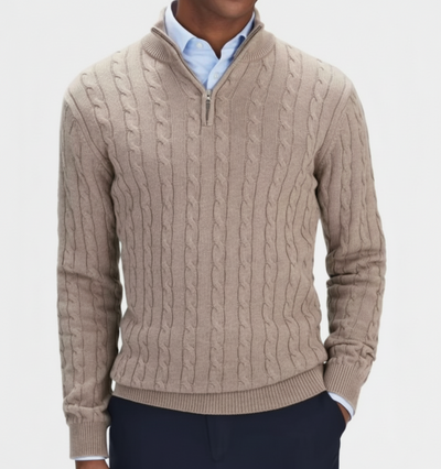 Maglione Half-Zip Strickpullover