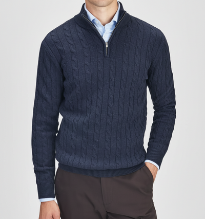 Maglione Half-Zip Strickpullover