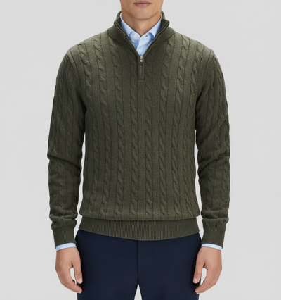 Maglione Half-Zip Strickpullover