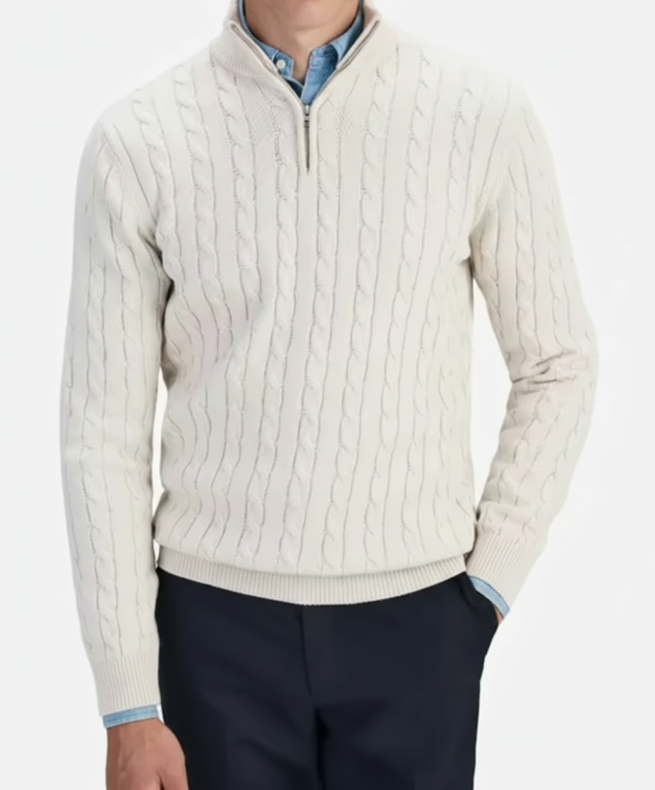 Maglione Half-Zip Strickpullover